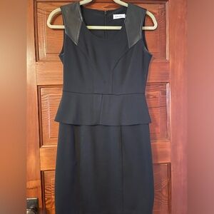 Calvin Klein Peplum Cocktail Dress - 4P